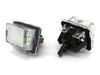 LED License Plate Lamps 2pcs, 12V Compatible with Mercedes, Off-Road