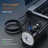 Longchan Aluminum Alloy Rechargeable Bicycle Light Set