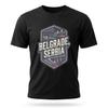 Belgrade Serbia Danube Night Graphic T-Shirt Unisex Travel Tee