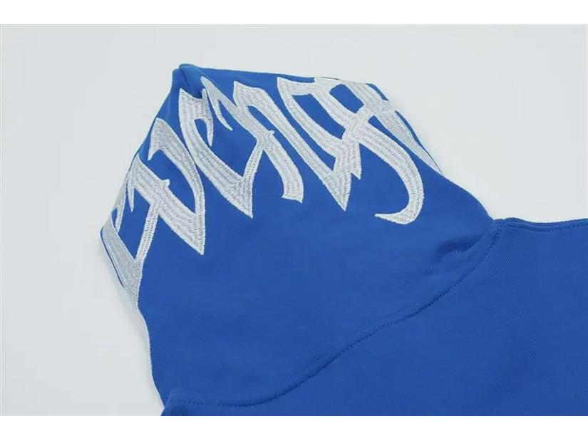 Unisex REVENGE Kapuzenjacke in Volltonfarbe – High Street Hip-Hop-Cardigan für Paare