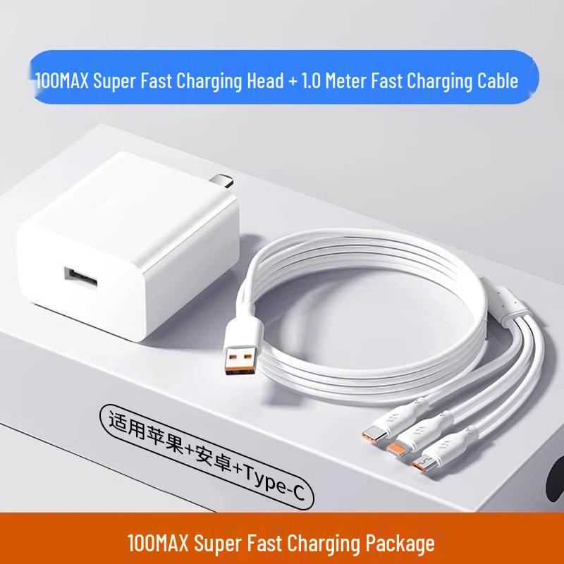 3-in-1 Type-C Multi-Function Data Cable Set for Android and Huawei