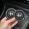 1/2Pcs Car Non-slip Water Cup Pad Diamond Rhinestone Bling Decoration For Alfa Romeo Giulia Stelvio Giulietta 156 159 147 Mito