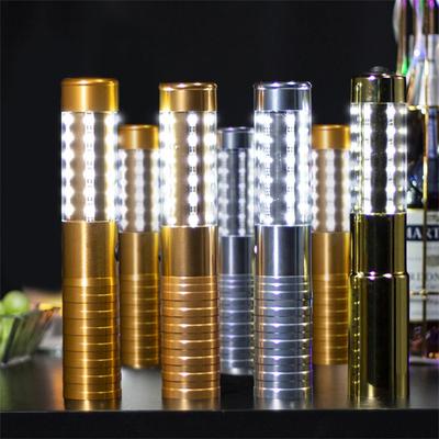 LED Strobe Baton Champagne Wine Bottle Service Sparkler for Nightclub KTV Bar LED Flash Sticks Bottle Flash Baton Decor Light