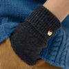 DEPOUND Wollstrickhandschuhe - Anthrazit