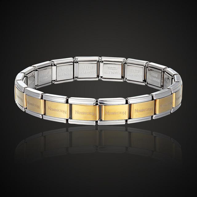 Lanruisha Namination Jewelry Popular Style Stainless Steel Bracelet Letter And Stretch Fashion Bangle For Everybody Jewelry