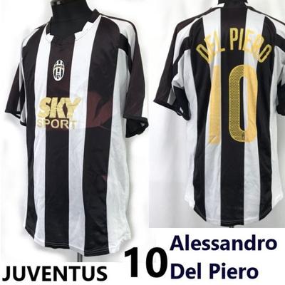 JUVENTUS Alessandro Del Piero camiseta de uniforme hombre L fútbol(USADO)