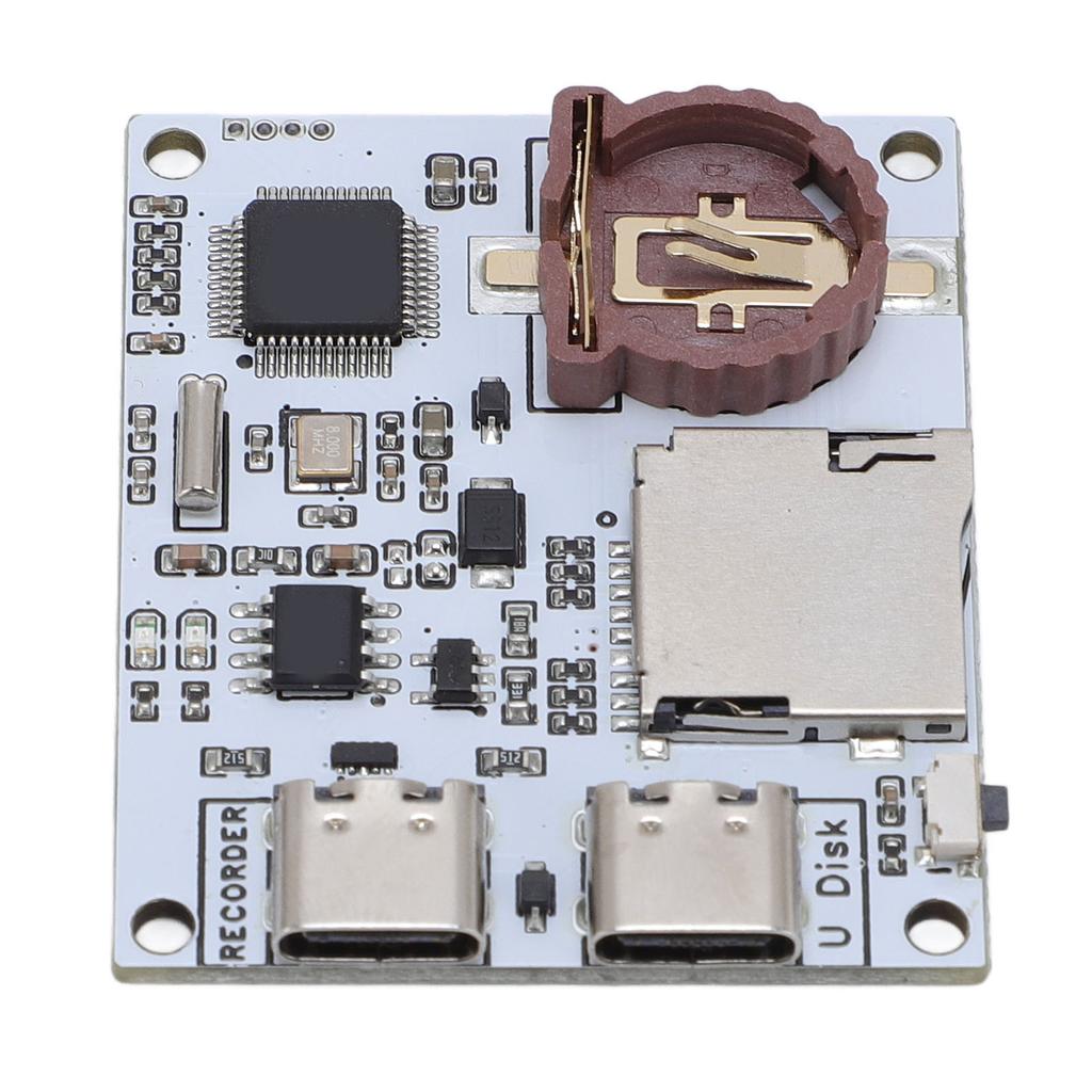 USB Serial Port Recorder Module, USB to Memory Card Timestamp TXT File Archive, Serial Data Logger Module with Dual LED Indicator