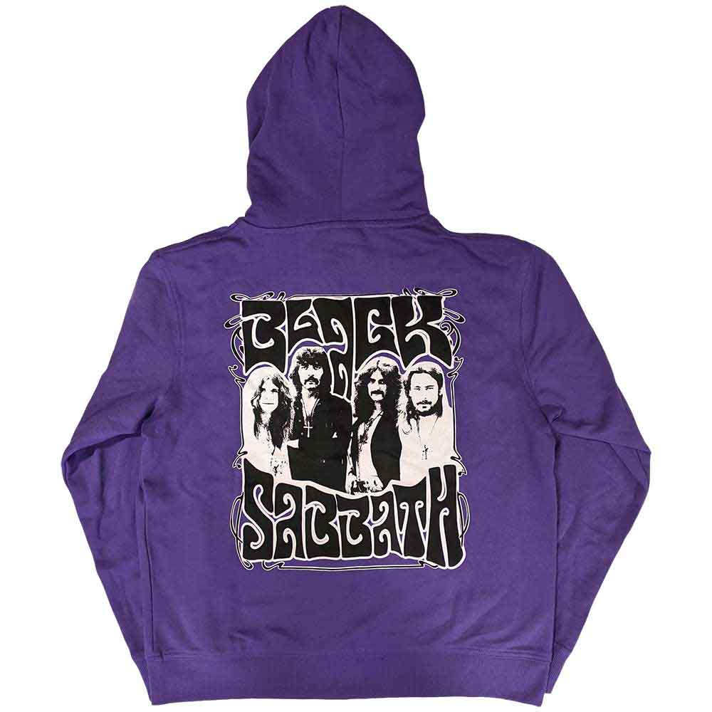 Black Sabbath Unisex Adult Henry Logo Full Zip Hoodie