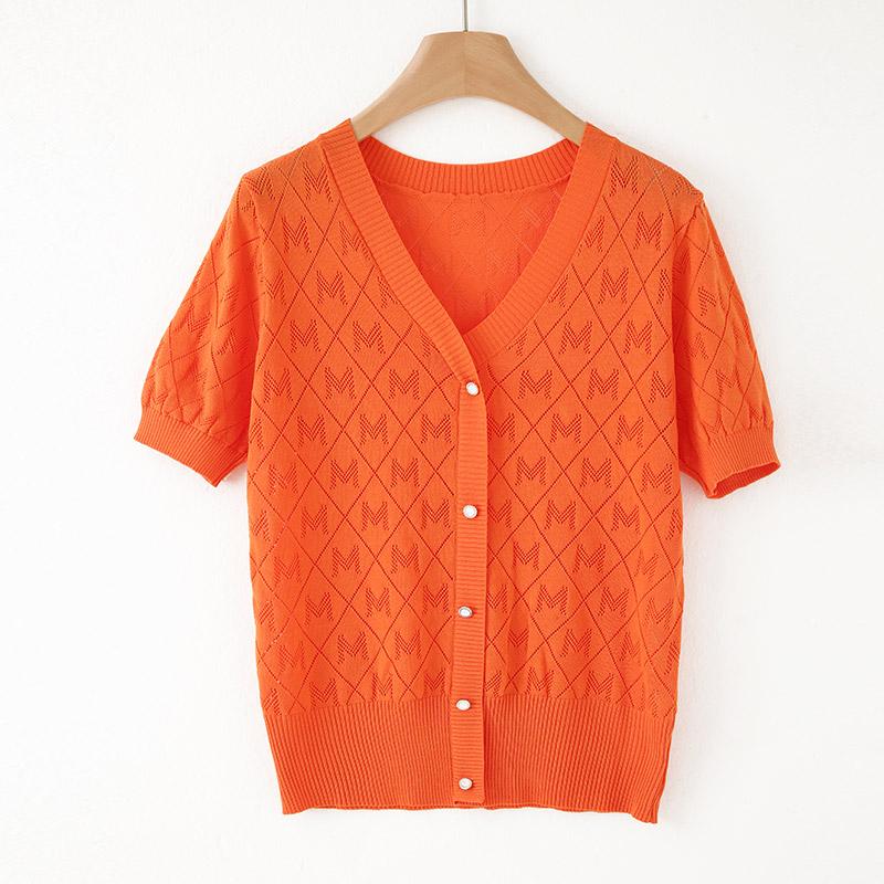 

Жіночий легкий шовковий кардиган із 50% вовни та 50% тутового дерева – універсальний трикотаж на 4 сезони для комфорту та стилю на весь рік 2XL помаранчевий