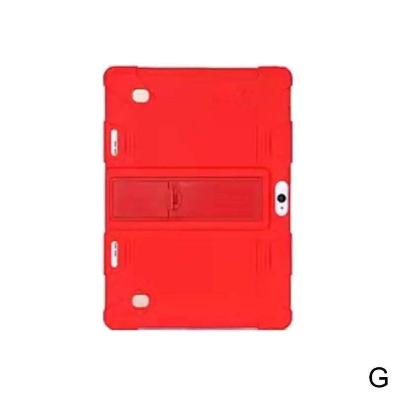 For 10 Inch Tablet PC Silicone Protective Case Shockproof Back Cover Stand Protective Case Universal Tablet PC Drop Protection
