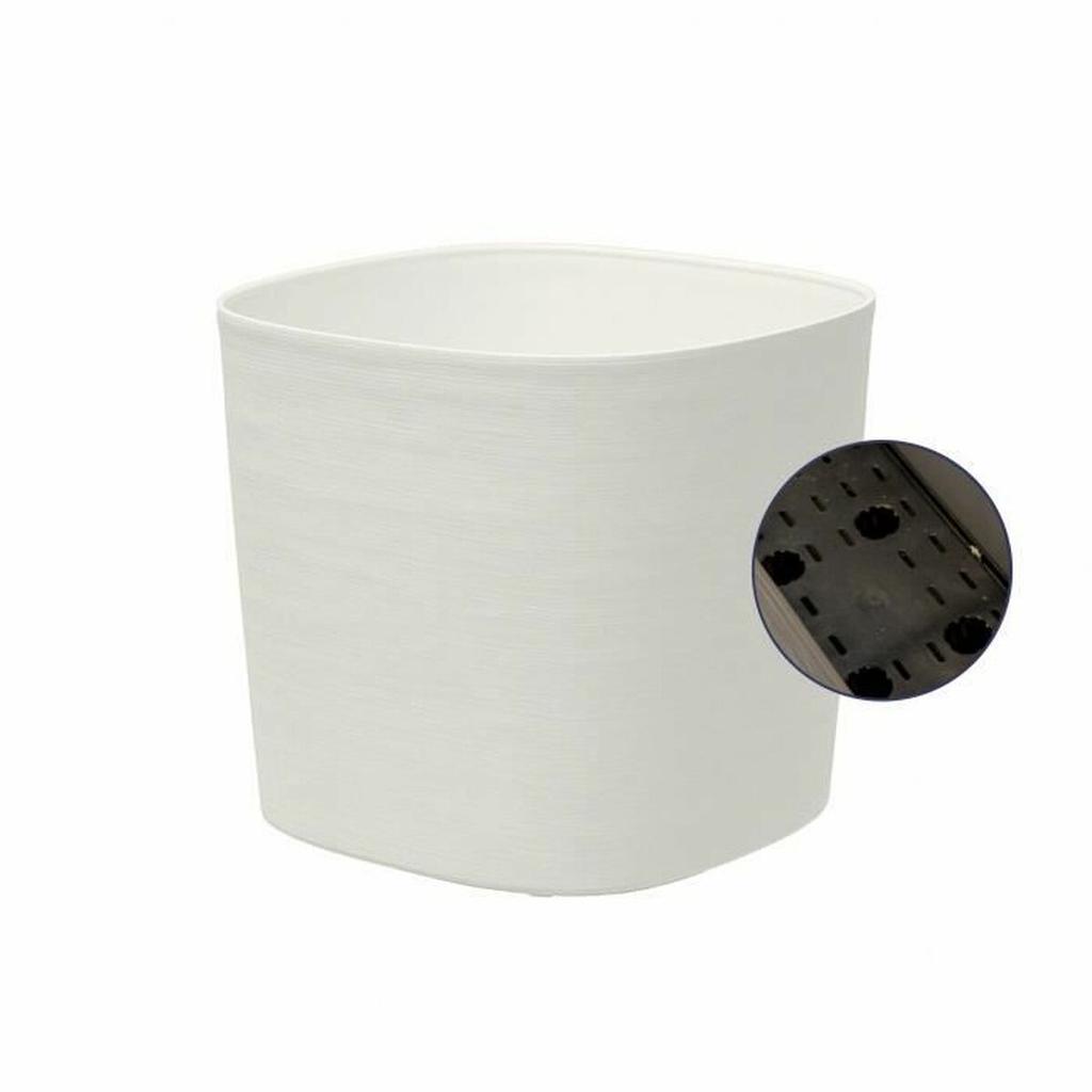 Self-watering Flowerpot Garden ID White 20 X 20 Cm