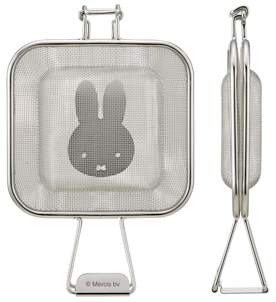 Skater Hot Sandwich Maker, Mesh, Stand Type, for Oven Toaster, Miffy KMHS1-A