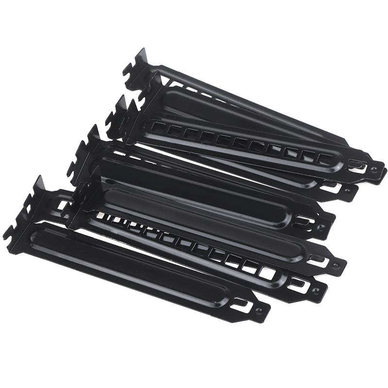 5Pcs Desktop Chassis Pci Baffle Expansion Slot Cover Plate Dust Bezel For Computer Pc Case