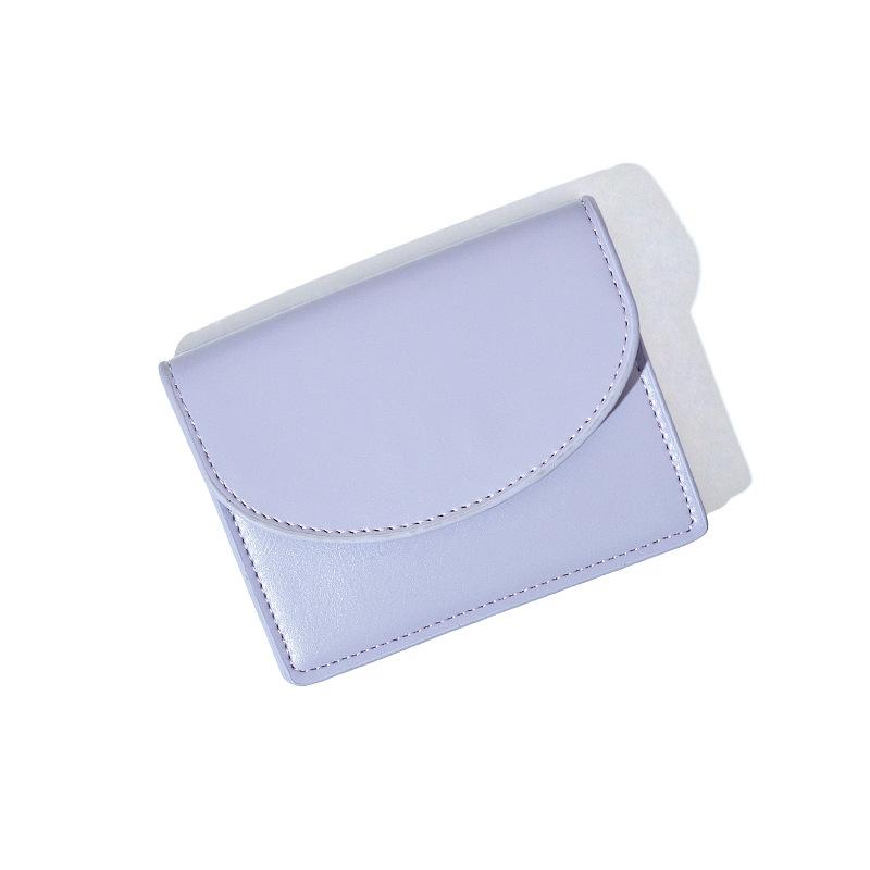 Women'S Change Bag Student, Solid Color Simple Card Bag, Multi-Functional Mouth Red Envelope, Large-Capacity Wallet.