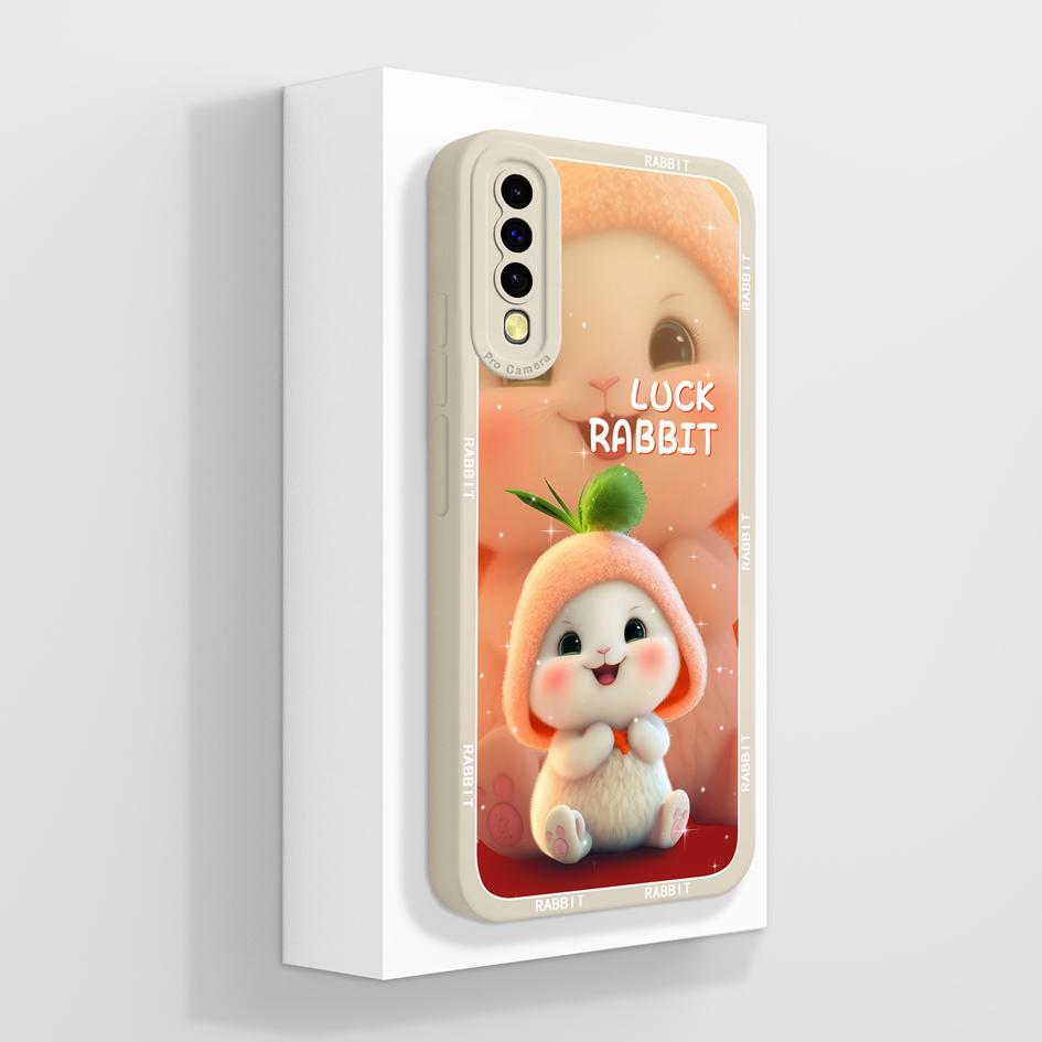 Hot Case For Samsung A50 A51 A52 A53 A54 M53 M54 A71 A72 A73 Lucky Girl Cute Panda Myk Super støtsikker silikon Passende bakdeksel til Samsung Capa