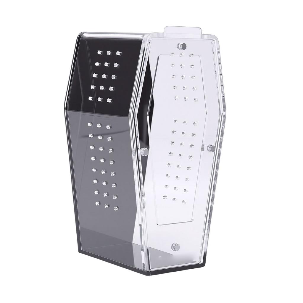 Acrylic  ing Spider Enclosure Versatile Ventilated Transparent Reptile Terrarium Box for Tarantula         Crab