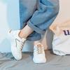 New Women's Sneakers Lace Up Women Casual Shoes Non Slip Student Outdoor Walking Shoes Comfortable Women Shoes High Quality