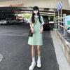 Elegant Summer Waffle Knit Polo Collar Dress - Age-Reducing, Solid Color Short Skirt for Women (2026)