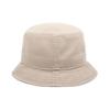 New Era Logo Decorative Cotton Fisherman Hat Unisex hats Beige 13086312