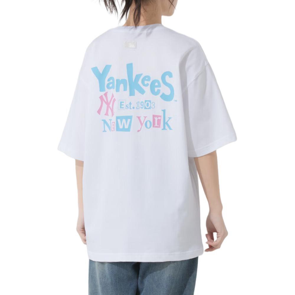 MLB New York Yankees T Shirt Unisex White 3ATSB5253-50WHS