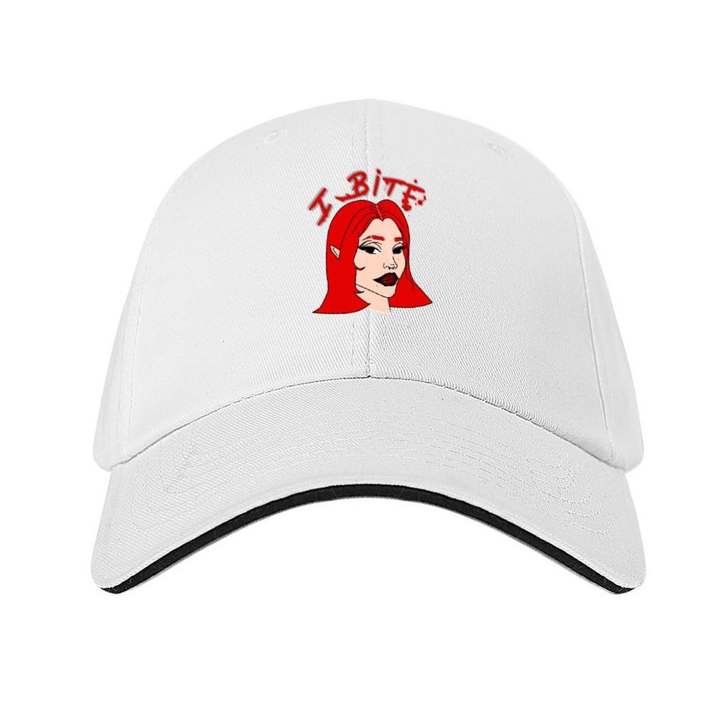 I Bite Baseball Cap Dad Hat Fishing Caps Man Snapback Cap Luxury Man Hat Mens Hats Womens