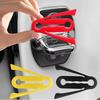 4pcs Universal Silicone Car Door Latch Covers Shock Absorption Pad Auto Lock Buckle Protector Cover Buffer Damper  Accessories