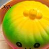 Simulated Bun Shape Toy Gradient Cartoon Steamed Slow Rebound Stretchy Dumpling Stress Relief Gadget Squeeze Portable Smiling Hand Exercise