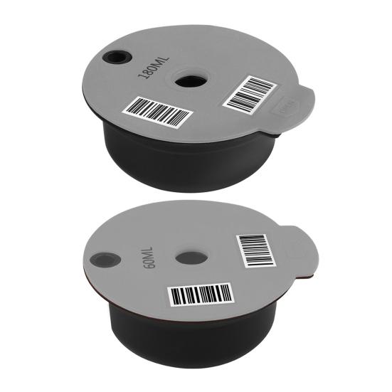 Reusable Coffee Capsules for Bosch Tassimo 60/180ML Refillable Espresso Pods