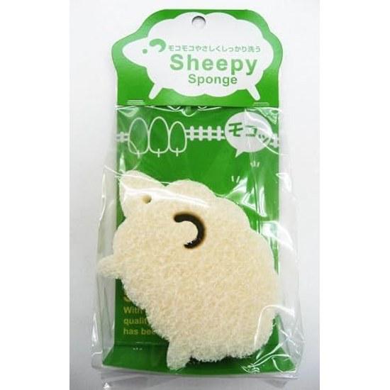 Oe Dish Sponge White 7.3cm X 11cm 3.5cm Cf Kitchen Sheep Soft Gentle Washing Set 5