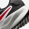 Nike Revolution 7 Size Size Sneakers, White/Black/Photodust/Fire Red, FB2207-102, 24.0cm (Japan), 8.5