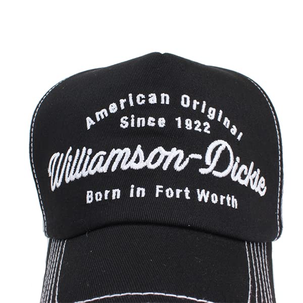 Dickies Netzkappe für Herren und Amerikanischer Lässiger Geschenk-Einheitsgröße für Damen, Stil, Trendig, Outdoor, (Williamson, Schwarz),