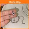 Star Stylish Dual Charm Bracelet For Women Minimalist Copper Plated Jewelry Elegant