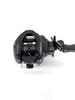 CUSTOM Custom Decal for YOROI 25SLXBFS and 21SLXBFS Baitcasting Scratch Protection SEAT.JP Reels, (Black, Right-Handed)