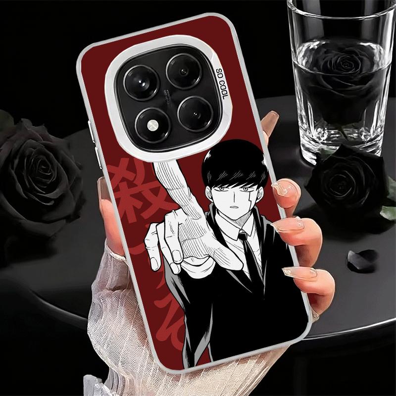 Mashle Magic And Muscles Anime Soft Phone Case for Xiaomi Redmi Note 13 14 15 Pro Plus 12S 12 11S 11 11T 10S 10 Shockproof Cover