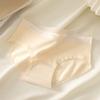5PCS Cotton Crotch Simple Solid Briefs Thin Women's Underpants Sweet Mid Waist Panties  Gifts