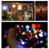 LED Solar String Lights 300LED 8 Modes Solar Powered Xmas Outdoor Lights Waterproof Starry Christmas Fairy Lights