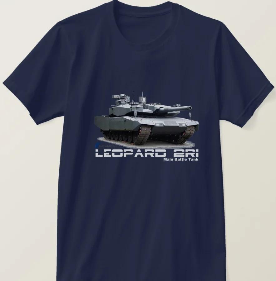 

German LEOPARD 2 Revolution Main Battle Tank TShirt Summer Cotton Short Sleeve ONeck Mens T Shirt New S3XL 4XL