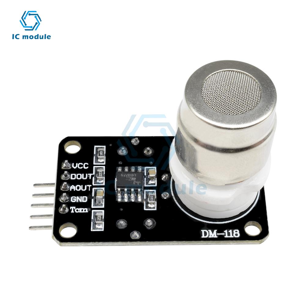 MG811 Carbon Dioxide CO2 Gas Sensor Module - Analog Voltage Output for Air Quality Monitor, HVAC, Agriculture