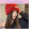 Knit Hat For Women Warm Fleece Beanie With Earmuff Protection For Winter Casual Wear