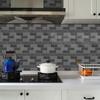 Klej Stereo 3D Samoprzylepne Płytki Ścienne Wodoodporne Odporne na Ciepło Naklejka na Płytki Backsplash Peel and Stick do Kuchni Łazienki Domu Zdejmowalna