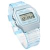 Casio CASIO Digital Watch Quartz F-91WS-2 Unisex Cheap Casio Clear Blue