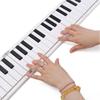 Foldable Piano with Sustain Pedal Space-Saving for Beginners, Students