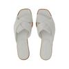 Salvatore Ferragamo Ferragamo Knot Detail Leather Slides White