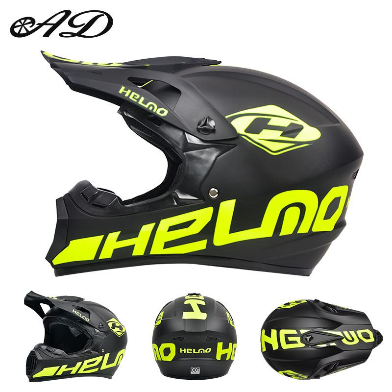 DOT Certified Off-Road Full-Face Helmet for Mountain Biking and Downhill Riding