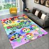 Spiel Dandy Welt Cartoon Rutschfeste Teppichläufer für Wohnzimmer, Schlafzimmer, Spielzimmer, Weicher Teppich Bodenmatte Heimdeko Teppich Kinderzimmer