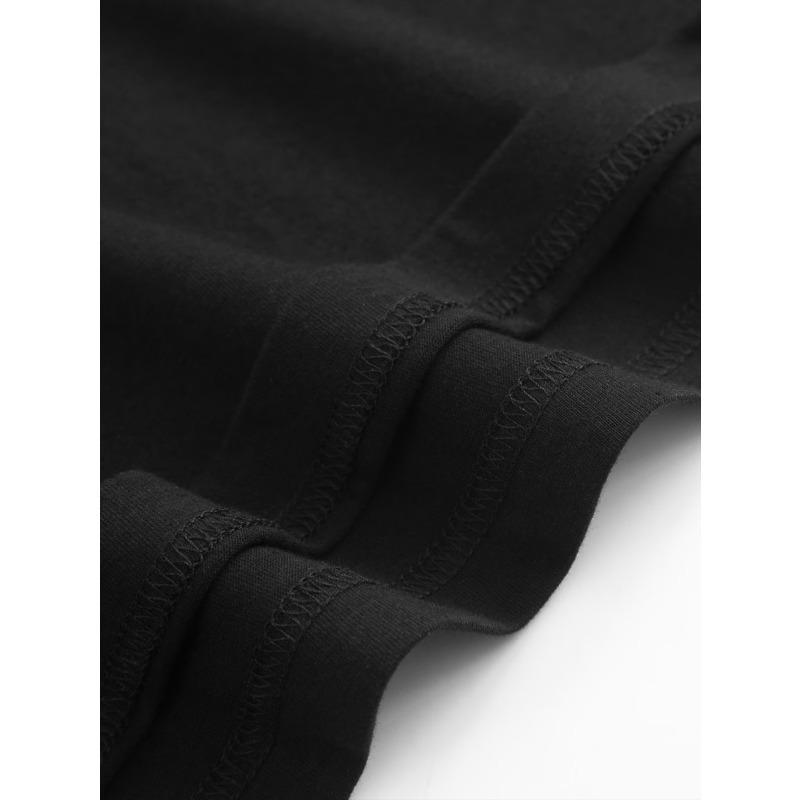 Women's Black Short Sleeve T-Shirt with Yellow Pencil and Bow Design -  Perfect for Casual Wear, Stylish and Fun Addition to Any Wardrobe