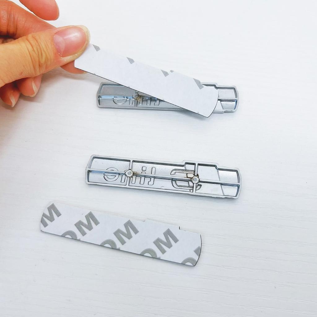 2PCS is suitable for Sline side sign metal side sign tail signA Q S RS series TT body modification Sline metal badge