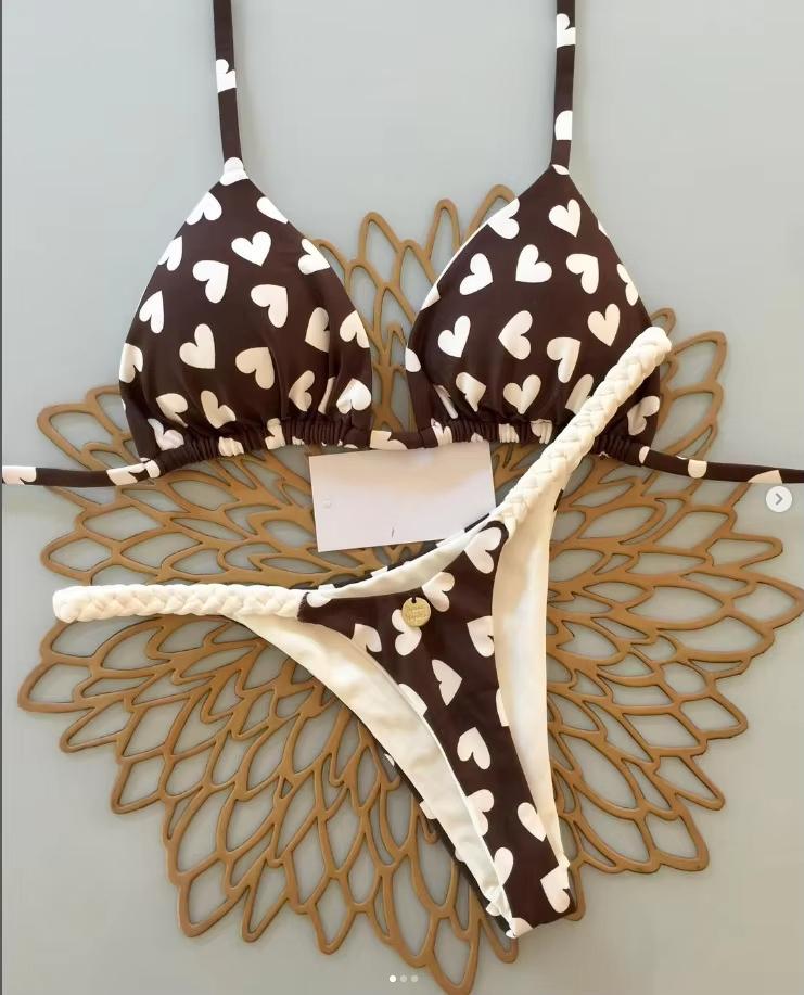 Neuer Bikini Damen Badeanzug Strandurlaub Bademode Leopardenmuster Sexy Bikini Set Strandbekleidung Badeanzug String Badeanzug Biquinis