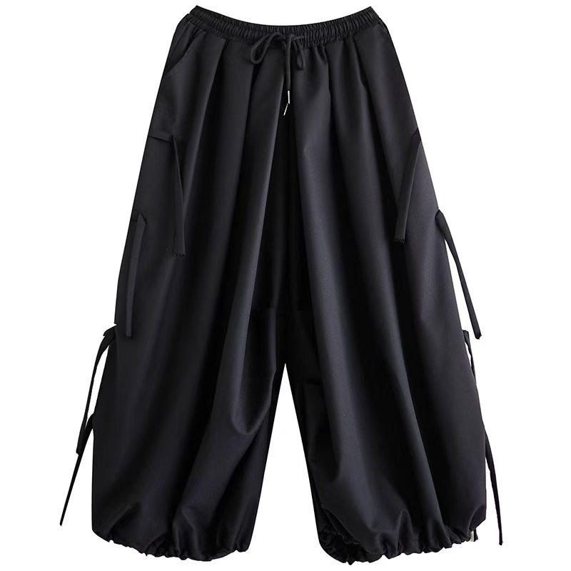 Trendiga Haremjoggingbyxor för Kvinnor 2025: Europeisk & Amerikansk Stil, Niopunkts Gatumode Design