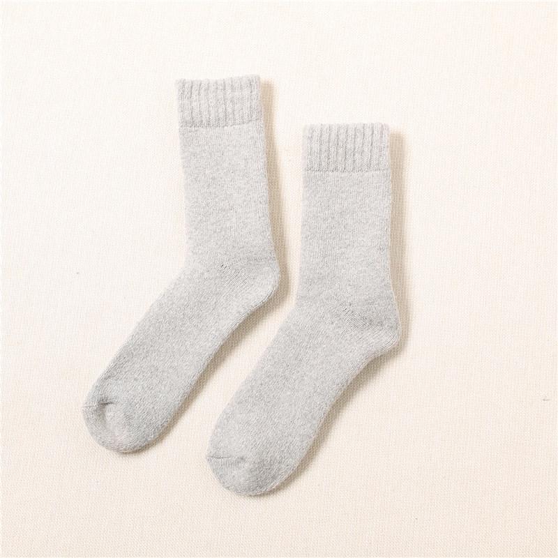 Superdicke Wollmischung Socken für Damen und Herren, mittellang - Gemütlich und warm für Herbst und Winter